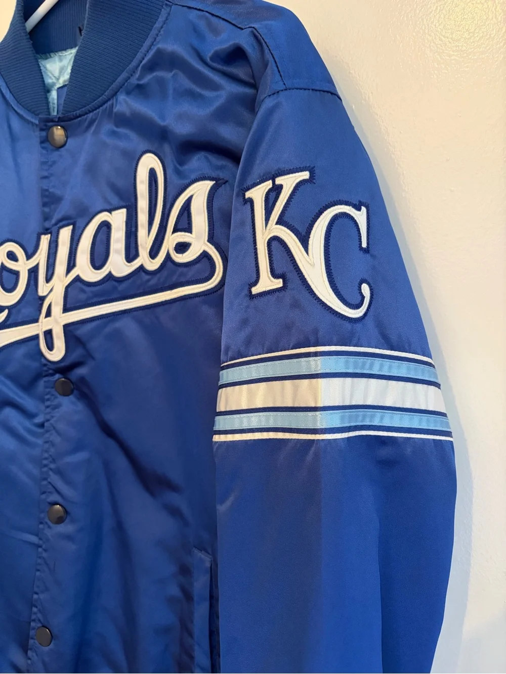 STARTER Royals Blue Bomber Jacket